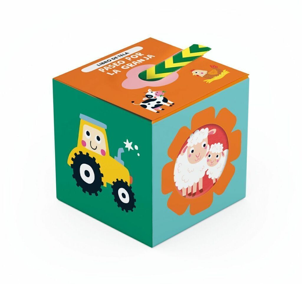 PASEO POR LA GRANJA - LIBRO DE TELA